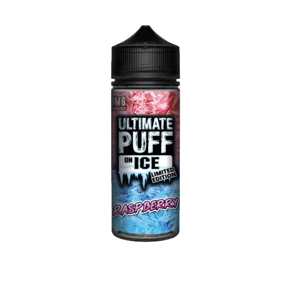 Ultimate Puff On Ice 0mg 100ml Shortfill (70VG/30PG) - Flavour: Blue Slush