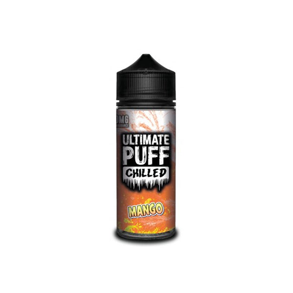 Ultimate Puff Chilled 0mg 100ml Shortfill (70VG/30PG) - Flavour: Chilled Strawberry Pom