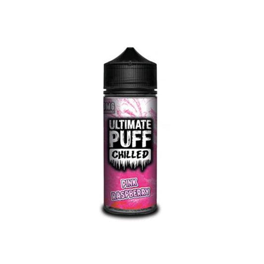 Ultimate Puff Chilled 0mg 100ml Shortfill (70VG/30PG) - Flavour: Chilled Pink Raspberry