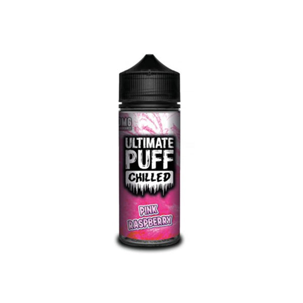 Ultimate Puff Chilled 0mg 100ml Shortfill (70VG/30PG) - Flavour: Chilled Blue Raspberry