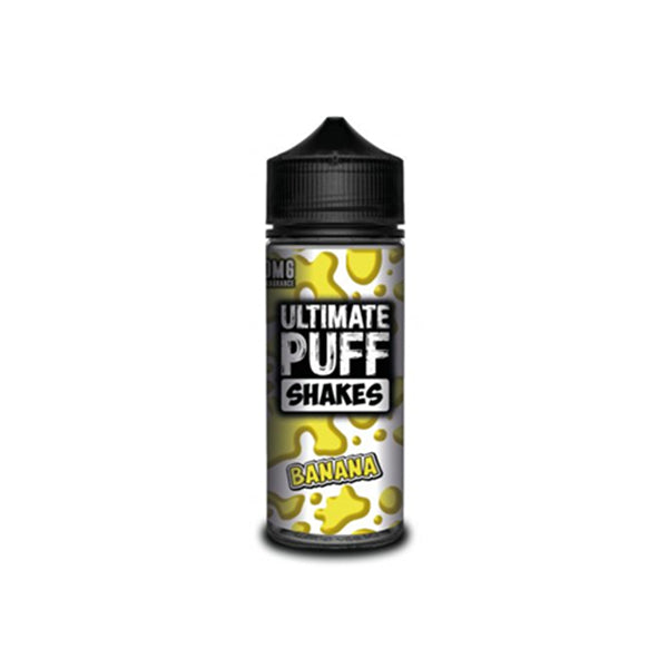 Ultimate Puff Shakes 0mg 100ml Shortfill (70VG/30PG) - Flavour: Strawberry Shake