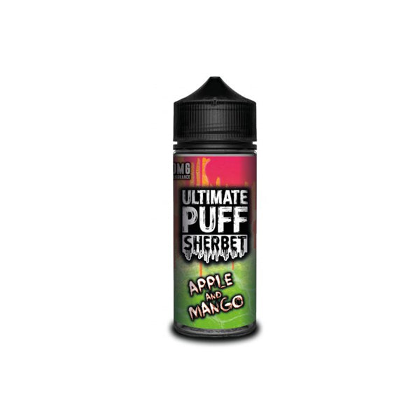 Ultimate Puff Sherbet 0mg 100ml Shortfill (70VG/30PG) - Flavour: Cherry