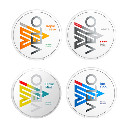 14mg Velo Slim Ultra Strength Nicotine Pouches - 20 Pouches - Flavour: Freezing Peppermint (Freeze)