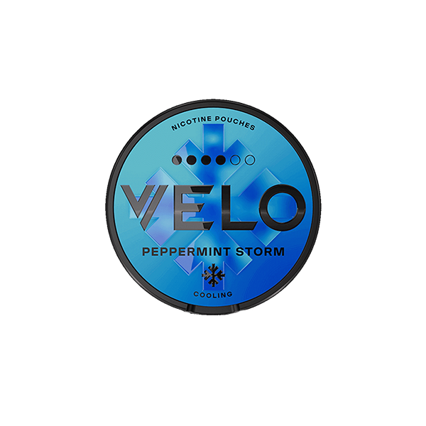 14mg Velo Slim Ultra Strength Nicotine Pouches - 20 Pouches - Flavour: Freezing Peppermint (Freeze)