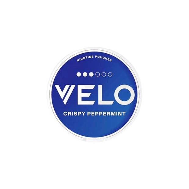 10mg Velo Slim Strong Strength Nicotine Pouches - 20 Pouches - Flavour: Minty Lemon