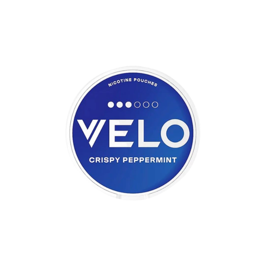 10mg Velo Slim Strong Strength Nicotine Pouches - 20 Pouches - Flavour: Bright Spearmint