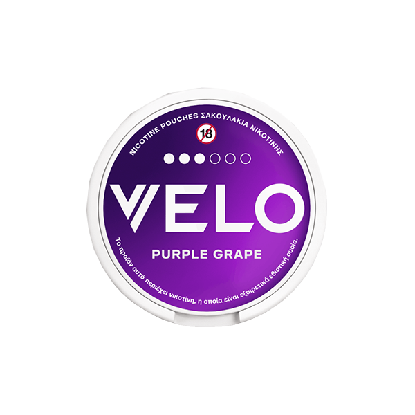 10mg Velo Slim Strong Strength Nicotine Pouches - 20 Pouches - Flavour: Icy Berries