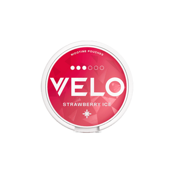 10mg Velo Slim Strong Strength Nicotine Pouches - 20 Pouches - Flavour: Icy Berries