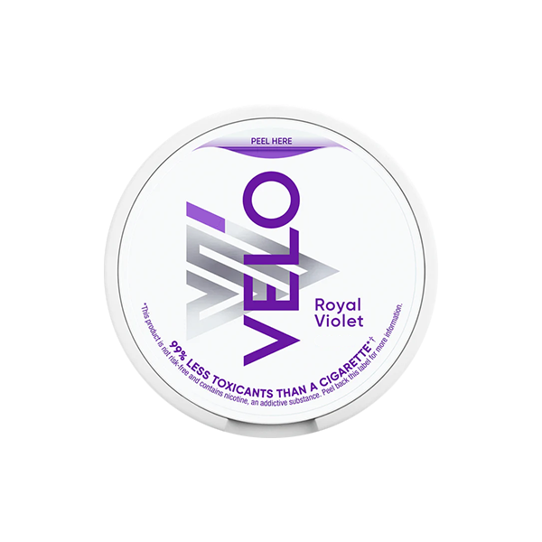 6mg Velo Mini Medium Strength Nicotine Pouches - 20 Pouches - Flavour: Royal Violet
