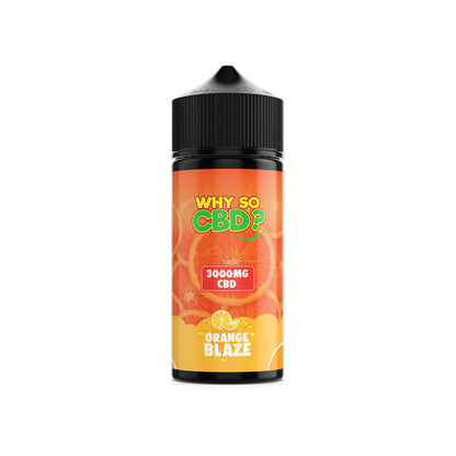Why So CBD? 3000mg Full Spectrum CBD E-liquid 120ml - Flavour: Blue Slushy