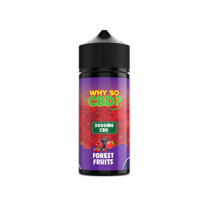 Why So CBD? 3000mg Full Spectrum CBD E-liquid 120ml - Flavour: Pancake Man