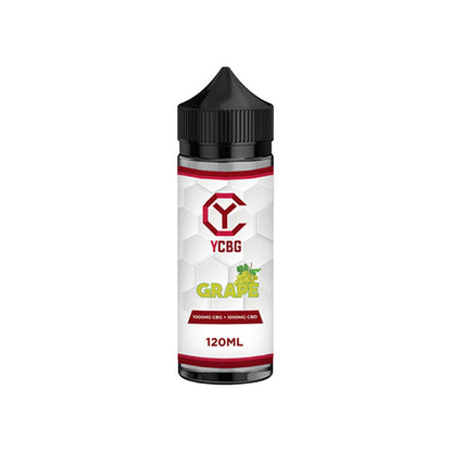 yCBG 1000mg CBD + 1000mg CBG E-liquid 120ml (BUY 1 GET 1 FREE) - Flavour: Watermelon