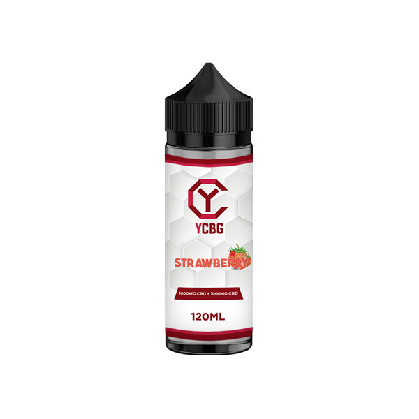 yCBG 1000mg CBD + 1000mg CBG E-liquid 120ml (BUY 1 GET 1 FREE) - Flavour: Grape