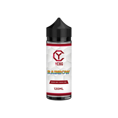 yCBG 500mg CBD + 500mg CBG E-liquid 120ml (BUY 1 GET 1 FREE) - Flavour: Strawberry