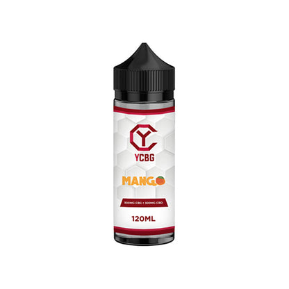 yCBG 500mg CBD + 500mg CBG E-liquid 120ml (BUY 1 GET 1 FREE) - Flavour: Rainbow
