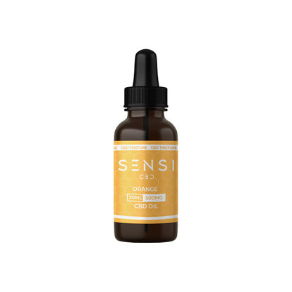 Sensi CBD 500mg CBD Broad-Spectrum Tincture Oil 30ml (BUY 1 GET 1 FREE) - Flavour: Citrus