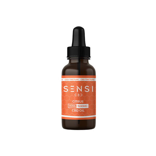 Sensi CBD 1500mg CBD Broad-Spectrum Tincture Oil 30ml (BUY 1 GET 1 FREE) - Falvours: Peppermint