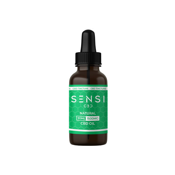 Sensi CBD 1500mg CBD Broad-Spectrum Tincture Oil 30ml (BUY 1 GET 1 FREE) - Falvours: Orange