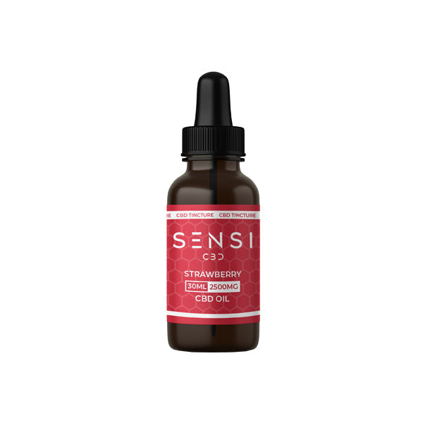 Sensi CBD 2500mg CBD Broad-Spectrum Tincture Oil 30ml (BUY 1 GET 1 FREE) - Flavour: Orange