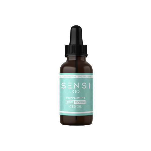 Sensi CBD 5000mg CBD Broad-Spectrum Tincture Oil 30ml (BUY 1 GET 1 FREE) - Flavour: Peppermint