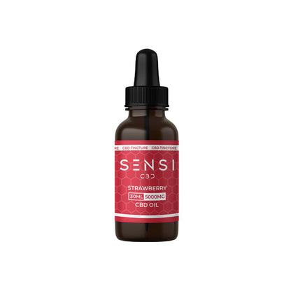 Sensi CBD 5000mg CBD Broad-Spectrum Tincture Oil 30ml (BUY 1 GET 1 FREE) - Flavour: Peppermint