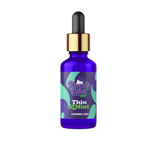 Purple Dank CBD 1200mg Terpene Flavoured Full-Spectrum CBD Oil 30ml (BUY 1 GET 1 FREE) - Flavour: Girl Scout Cookies