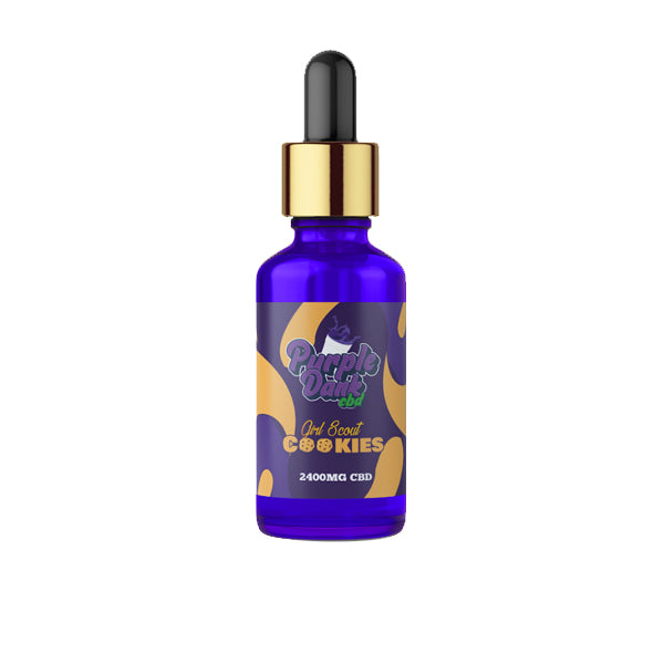 Purple Dank CBD 2400mg Terpene Flavoured Full-Spectrum CBD Oil 30ml (BUY 1 GET 1 FREE) - Flavour: Bubble gum O.G