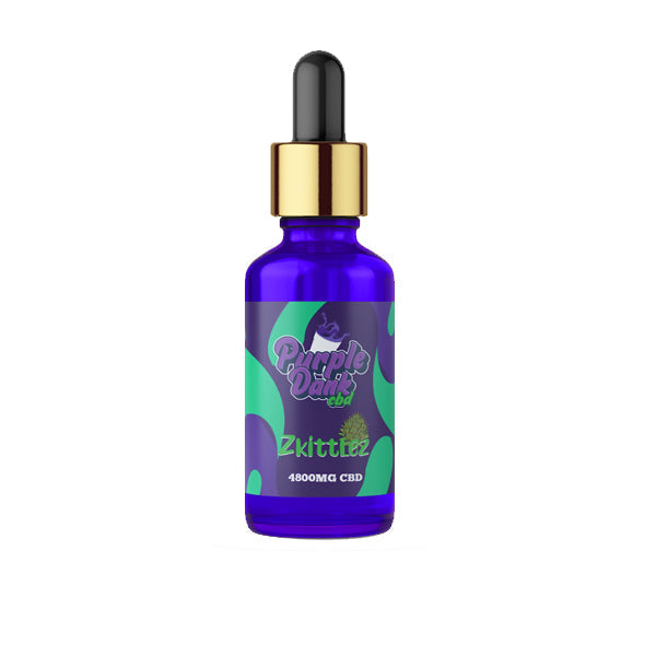 Purple Dank CBD 4800mg Terpene Flavoured Full-Spectrum CBD Oil 30ml (BUY 1 GET 1 FREE) - Flavour: Tangie