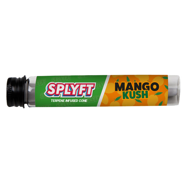 SPLYFT Cannabis Terpene Infused Rolling Cones – Mango Kush - Amount: x15 (Display Box)