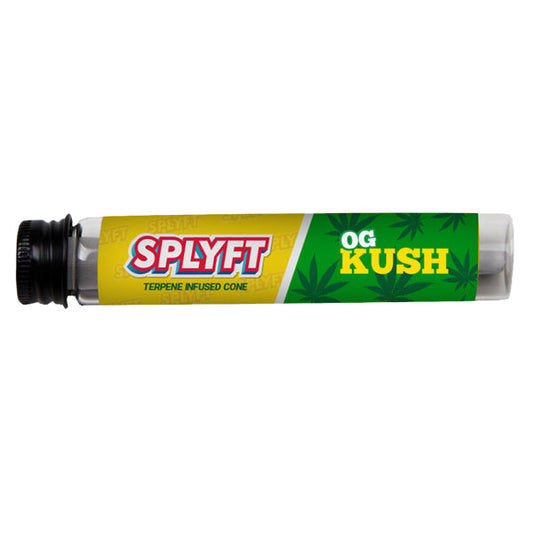 SPLYFT Cannabis Terpene Infused Rolling Cones – OG Kush - Amount: x15 (Display Box)