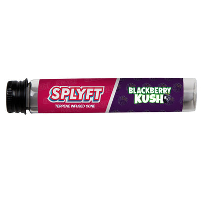 SPLYFT Cannabis Terpene Infused Rolling Cones – Blackberry Kush - Amount: x15 (Display Box)