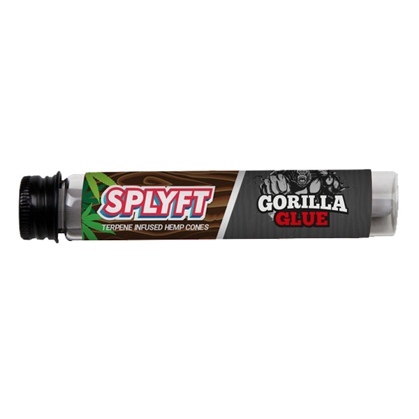 SPLYFT Cannabis Terpene Infused Hemp Blunt Cones – Gorilla Glue - Amount: x15 (Display Box)