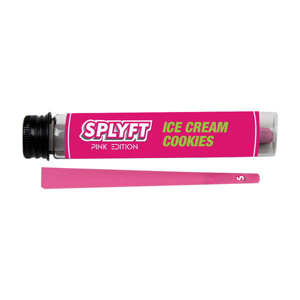 SPLYFT Pink Edition Cannabis Terpene Infused Cones – Ice Cream Cookies - Amount: x15