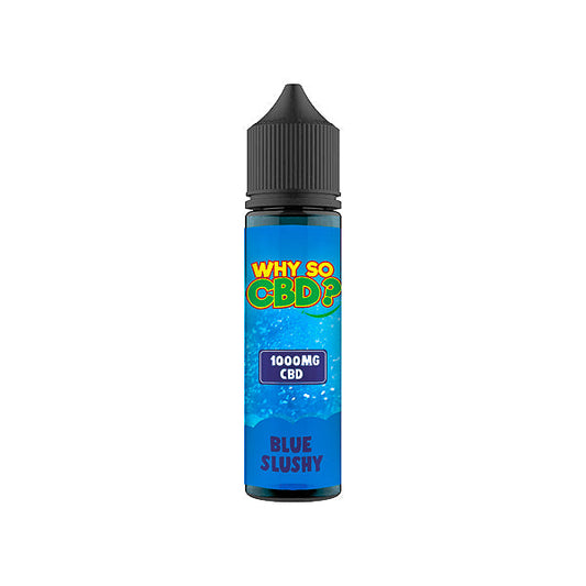 Why So CBD? 1000mg Full Spectrum CBD E-liquid 60ml - Flavour: Blue Slushy