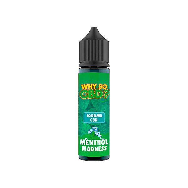 Why So CBD? 1000mg Full Spectrum CBD E-liquid 60ml - Flavour: Blue Slushy