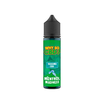 Why So CBD? 1000mg Full Spectrum CBD E-liquid 60ml - Flavour: Boy Scout Cookies