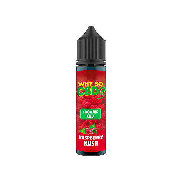 Why So CBD? 1000mg Full Spectrum CBD E-liquid 60ml - Flavour: Hash Berg