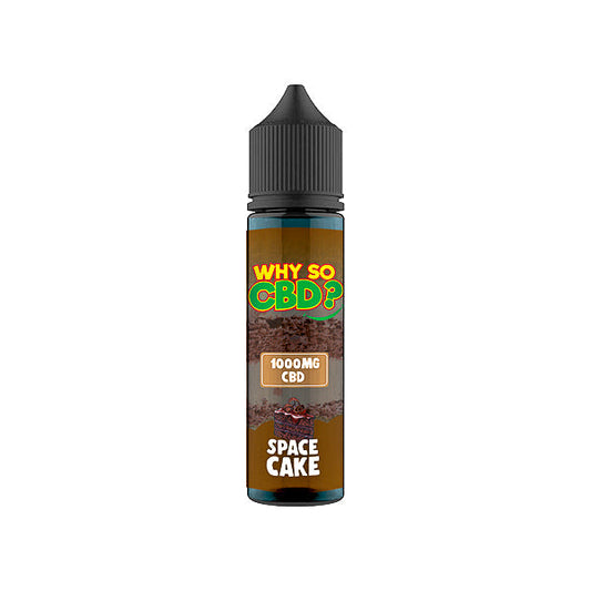 Why So CBD? 1000mg Full Spectrum CBD E-liquid 60ml - Flavour: Raspberry Kush