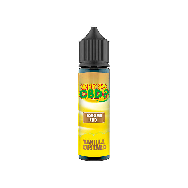 Why So CBD? 1000mg Full Spectrum CBD E-liquid 60ml - Flavour: Raspberry Kush