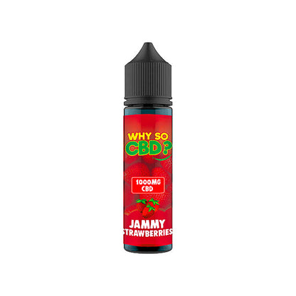 Why So CBD? 1000mg Full Spectrum CBD E-liquid 60ml - Flavour: Menthol Madness