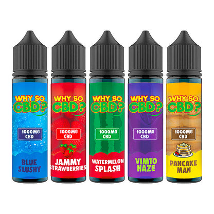 Why So CBD? 1000mg Full Spectrum CBD E-liquid 60ml - Flavour: Boy Scout Cookies