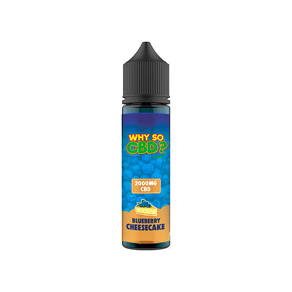 Why So CBD? 2000mg Full Spectrum CBD E-liquid 60ml - Flavour: Pancake Man