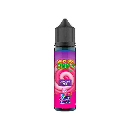 Why So CBD? 2000mg Full Spectrum CBD E-liquid 60ml - Flavour: Candy Crack