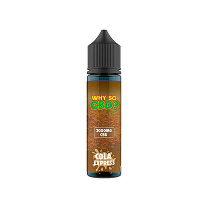 Why So CBD? 2000mg Full Spectrum CBD E-liquid 60ml - Flavour: Grape Crush