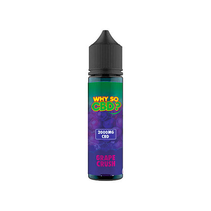 Why So CBD? 2000mg Full Spectrum CBD E-liquid 60ml - Flavour: Hash Berg