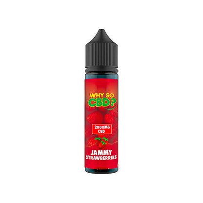 Why So CBD? 2000mg Full Spectrum CBD E-liquid 60ml - Flavour: Rainbow Skittz