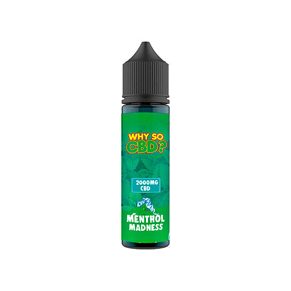 Why So CBD? 2000mg Full Spectrum CBD E-liquid 60ml - Flavour: Jammy Strawberries