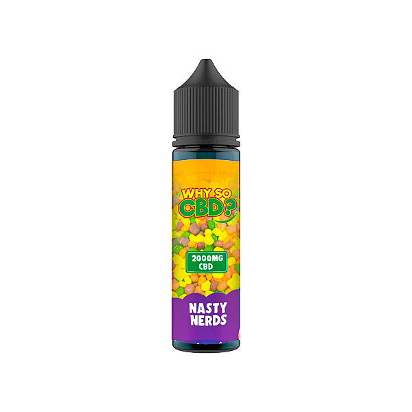 Why So CBD? 2000mg Full Spectrum CBD E-liquid 60ml - Flavour: Menthol Madness