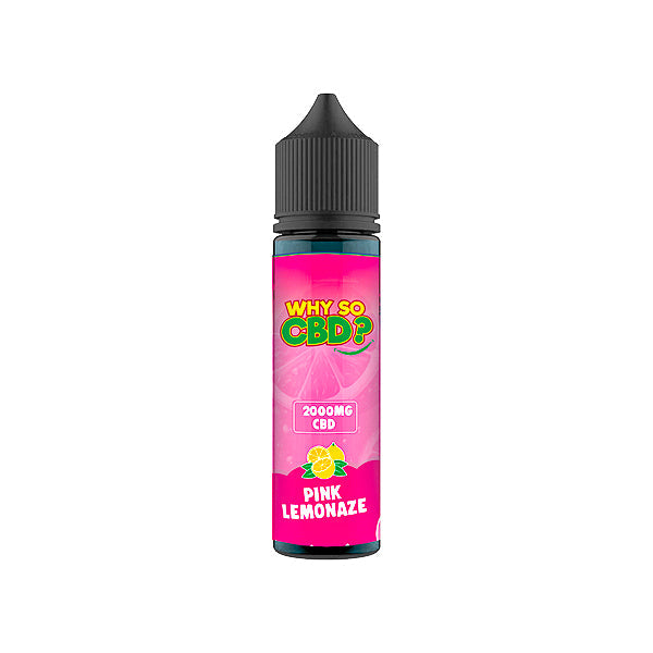 Why So CBD? 2000mg Full Spectrum CBD E-liquid 60ml - Flavour: Raspberry Kush