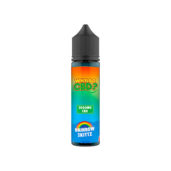Why So CBD? 2000mg Full Spectrum CBD E-liquid 60ml - Flavour: Agent Apple